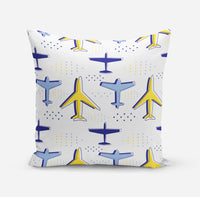 Thumbnail for Very Colourful Airplanes Designed Pillowsc