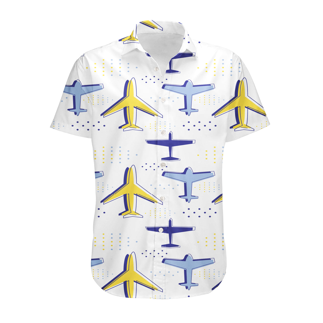 Very Colourful Airplanes Designed 3D Shirts