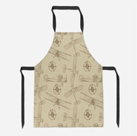 Thumbnail for Very Cool Vintage Planes Designed Kitchen Aprons