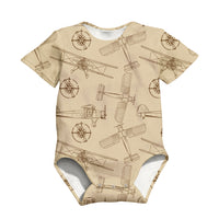 Thumbnail for Very Cool Vintage Planes Designed 3D Baby Bodysuits