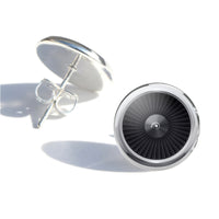 Thumbnail for Very Nice Graphical Engine Designed Stud Earrings