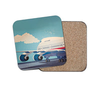 Thumbnail for Vintage Boeing 747 Designed Coasters