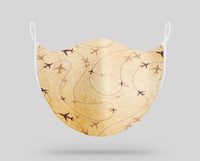 Thumbnail for Vintage Travelling with Aircraft Designed Face Masks