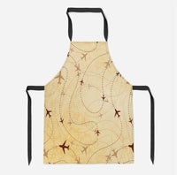 Thumbnail for Vintage Travelling with Aircraft Designed Kitchen Aprons