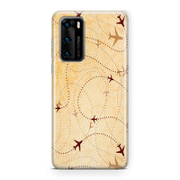 Thumbnail for Vintage Travelling with Aircraft Designed Huawei Cases