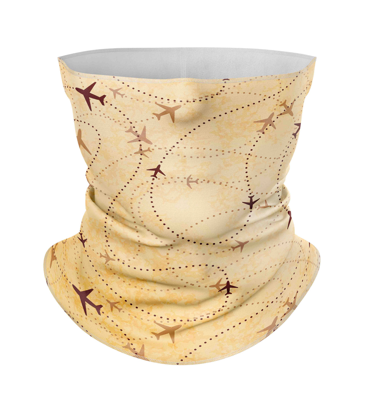 Vintage Travelling with Aircraft Designed Full Face & Ski Masks