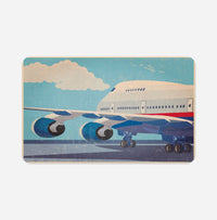 Thumbnail for Vintage Boeing 747 Printed Door & Bath Mats Pilot Eyes Store Floor Mat 50x80cm 