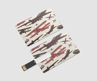 Thumbnail for Vintage & Jumbo Airplanes Designed USB Cards