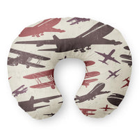 Thumbnail for Vintage & Jumbo Airplanes Travel & Boppy Pillows