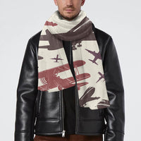 Thumbnail for Vintage & Jumbo Airplanes Designed Scarfs