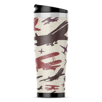 Thumbnail for Vintage & Jumbo Airplanes Designed Travel Mugs