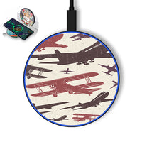 Thumbnail for Vintage & Jumbo Airplanes Designed Wireless Chargers