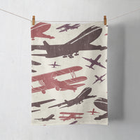 Thumbnail for Vintage & Jumbo Airplanes Designed Towels