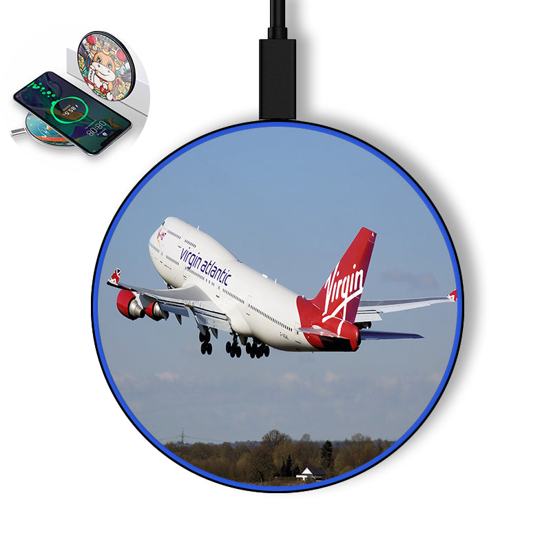 Virgin Atlantic Boeing 747 Designed Wireless Chargers
