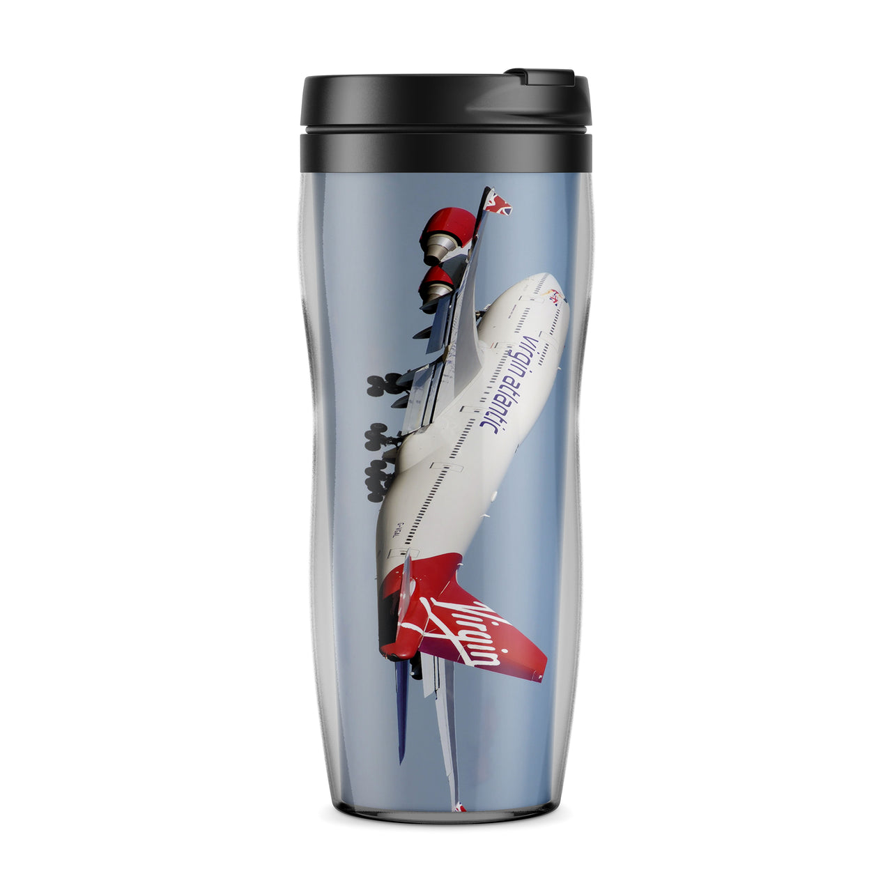 Virgin Atlantic Boeing 747 Designed Travel Mugs