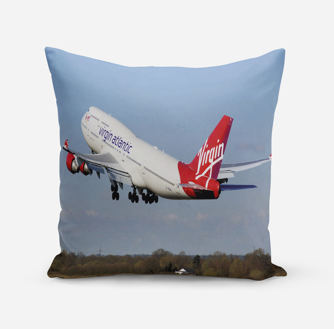 Virgin Atlantic Boeing 747 Designed Pillowsc