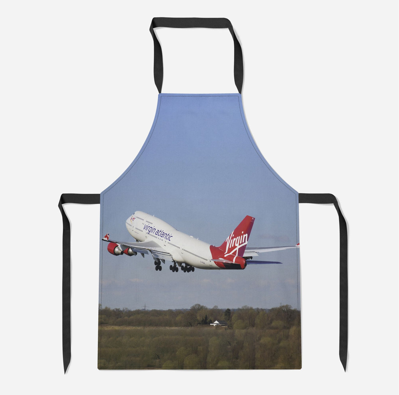 Virgin Atlantic Boeing 747 Designed Kitchen Aprons