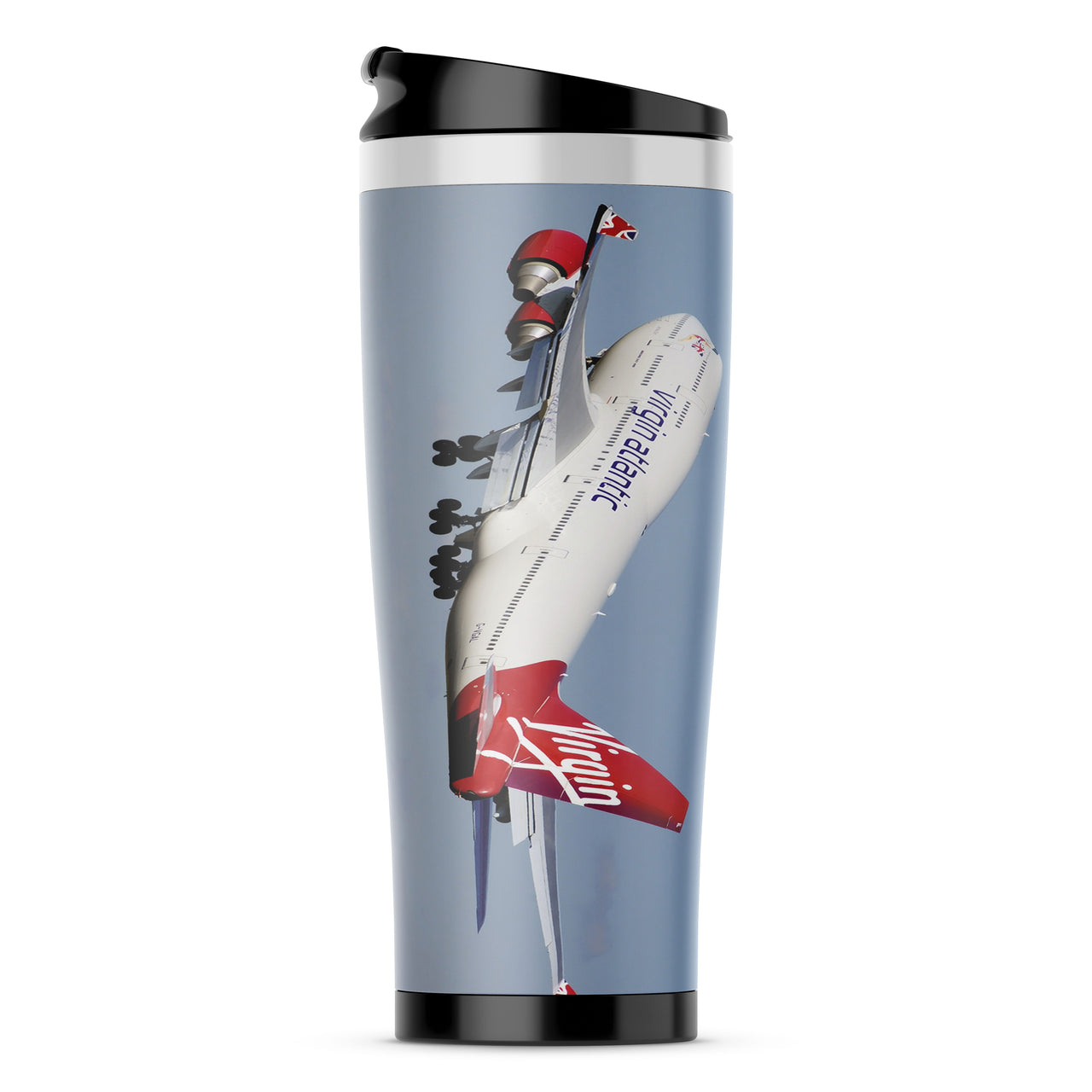 Virgin Atlantic Boeing 747 Designed Travel Mugs
