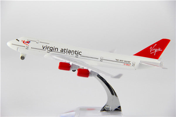 Virgin Atlantic Boeing 747 Airplane Model (16CM)