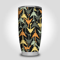 Thumbnail for Volume 2 Super Colourful Airplanes Designed Tumbler Travel Mugs