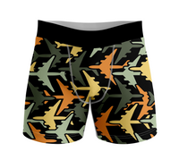 Thumbnail for Volume 2 Super Colourful Airplanes Designed Men Boxers