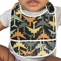 Thumbnail for Volume 2 Super Colourful Airplanes Designed Baby Bib