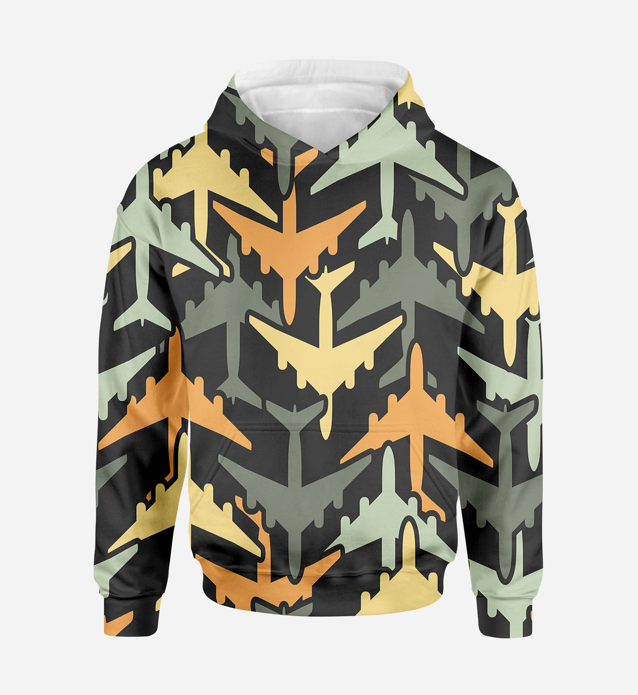 Volume 2 Super Colourful Airplanes Designed 3D Hoodies