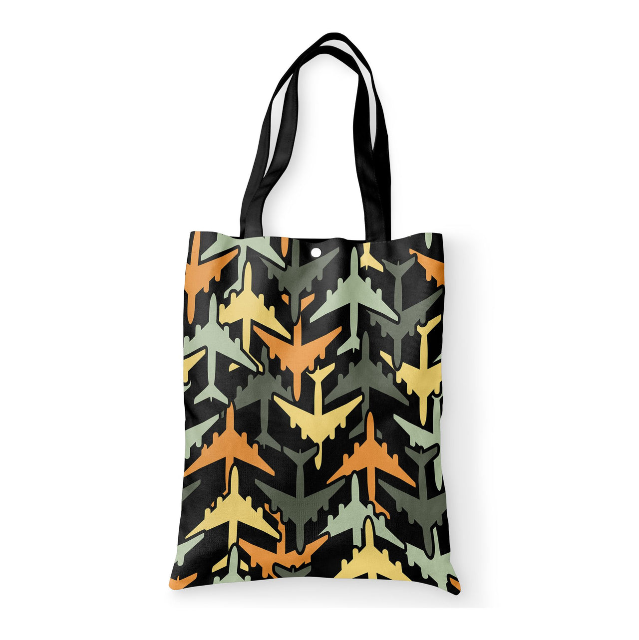 Volume 2 Super Colourful Airplanes Designed Tote Bags
