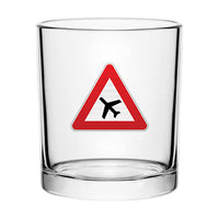 Thumbnail for Warning Airplane Designed Special Whiskey Glasses