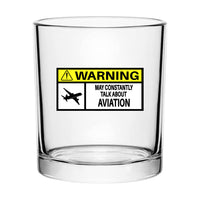 Thumbnail for Warning Aviation Designed Special Whiskey Glasses