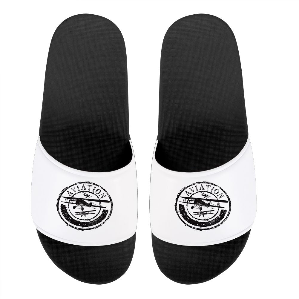Aviation Lovers Designed Sport Slippers