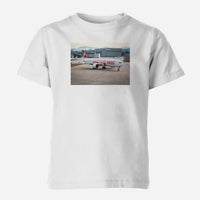 Thumbnail for Boeing 777 Swiss Foto Designed Children T-Shirts