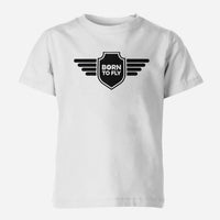Thumbnail for Born To Fly & Badge Designed Children T-Shirts
