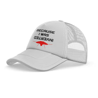 Thumbnail for Because I was Inverted Designed Trucker Caps & Hats