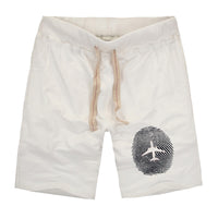 Thumbnail for Aviation Finger Print Designed Cotton Shorts
