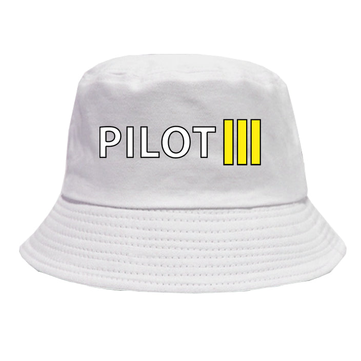 Pilot & Stripes (3 Lines) Designed Summer & Stylish Hats