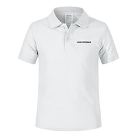 Thumbnail for Gulfstream & Text Designed Children Polo T-Shirts