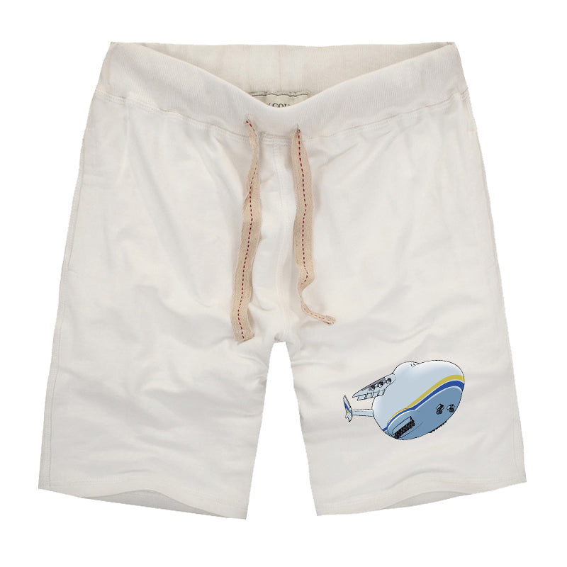 Antonov 225 takeoff Designed Cotton Shorts
