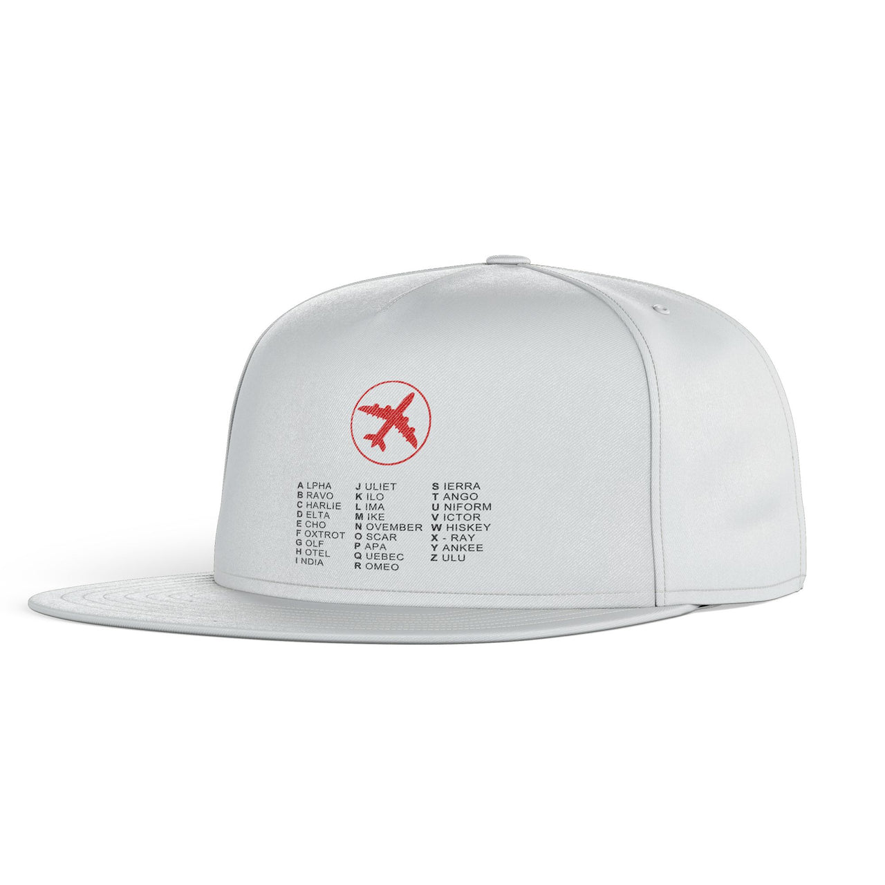 Aviation Alphabet 2 Designed Snapback Caps & Hats