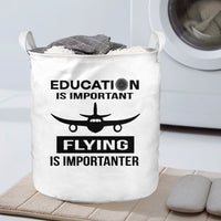 Thumbnail for Flying is Importanter Designed Laundry Baskets