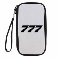 Thumbnail for 777 Flat Text Designed Travel Cases & Wallets