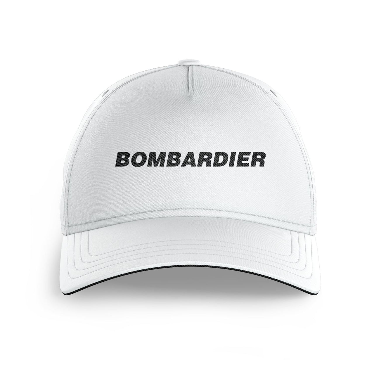 Bombardier & Text Printed Hats