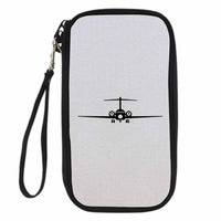 Thumbnail for Boeing 717 Silhouette Designed Travel Cases & Wallets
