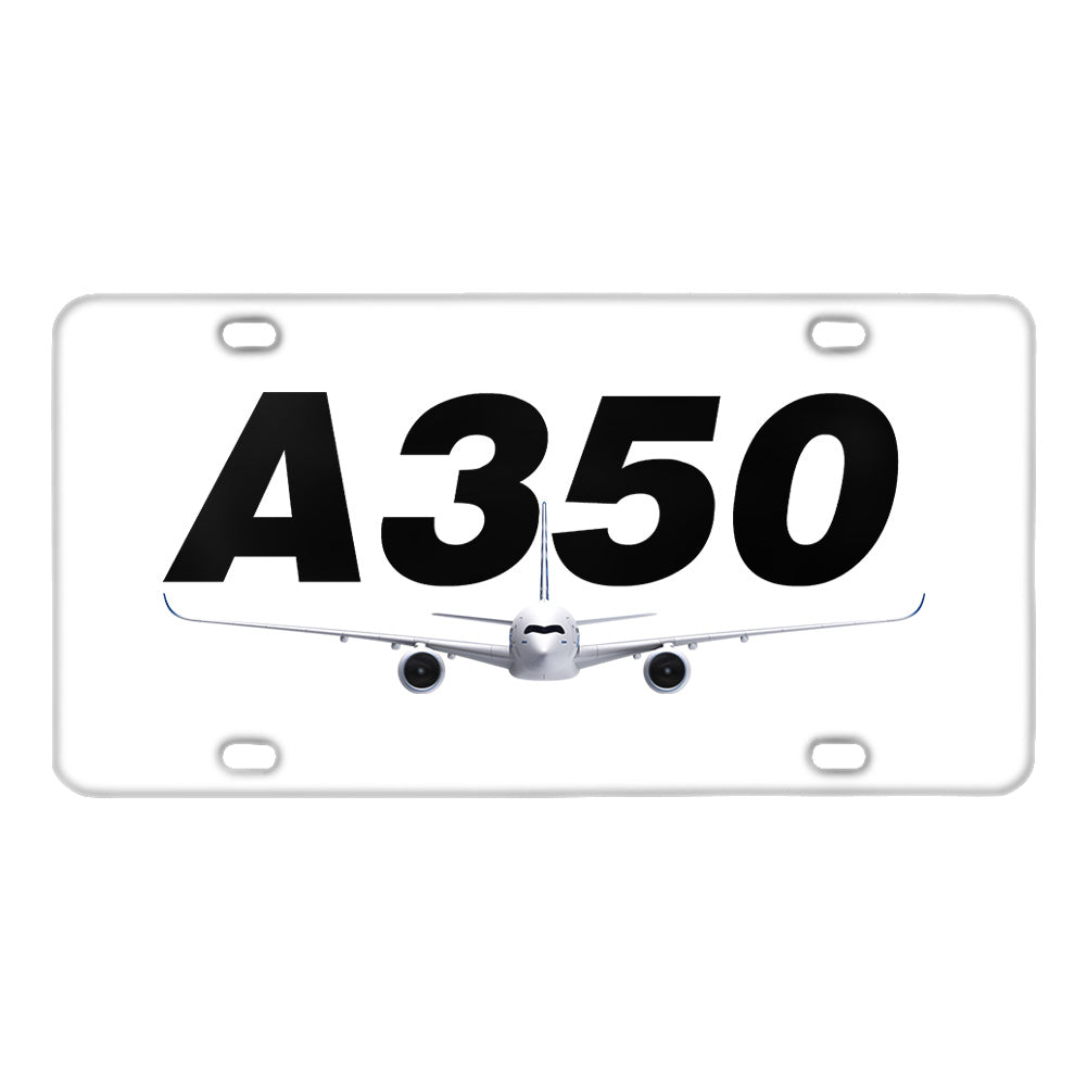 Super Airbus A350 Designed Metal (License) Plates