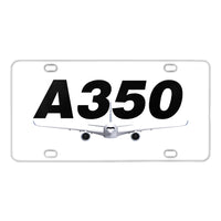 Thumbnail for Super Airbus A350 Designed Metal (License) Plates