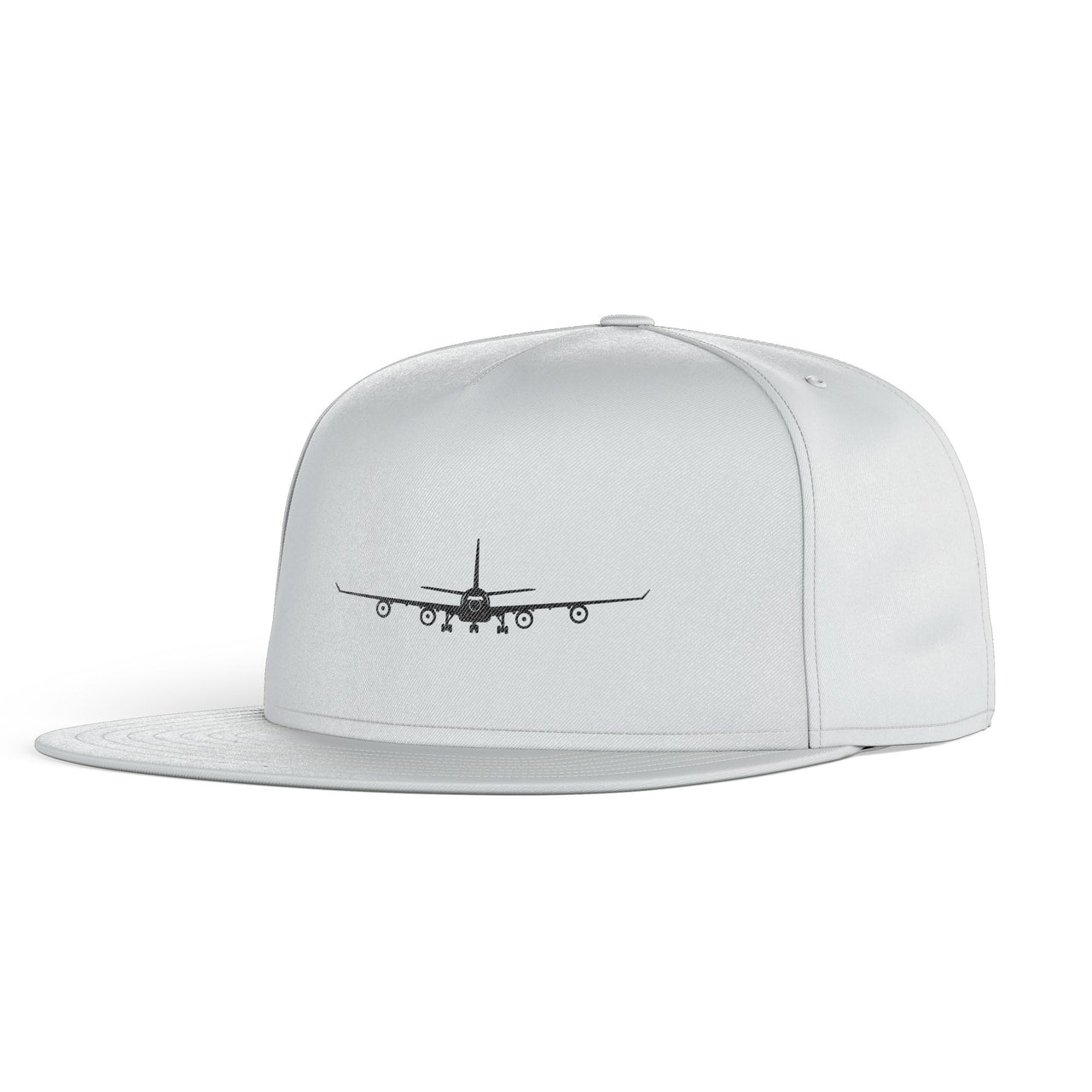 Airbus A340 Silhouette Designed Snapback Caps & Hats