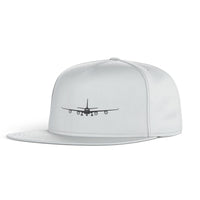 Thumbnail for Airbus A340 Silhouette Designed Snapback Caps & Hats