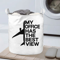 Thumbnail for My Office Has The Best View Designed Laundry Baskets