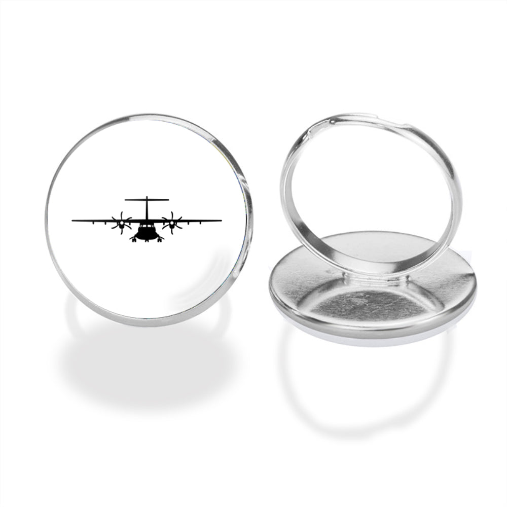 ATR-72 Silhouette Designed Rings