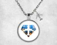 Thumbnail for Supermen of The Skies (Sunrise) Designed Necklaces